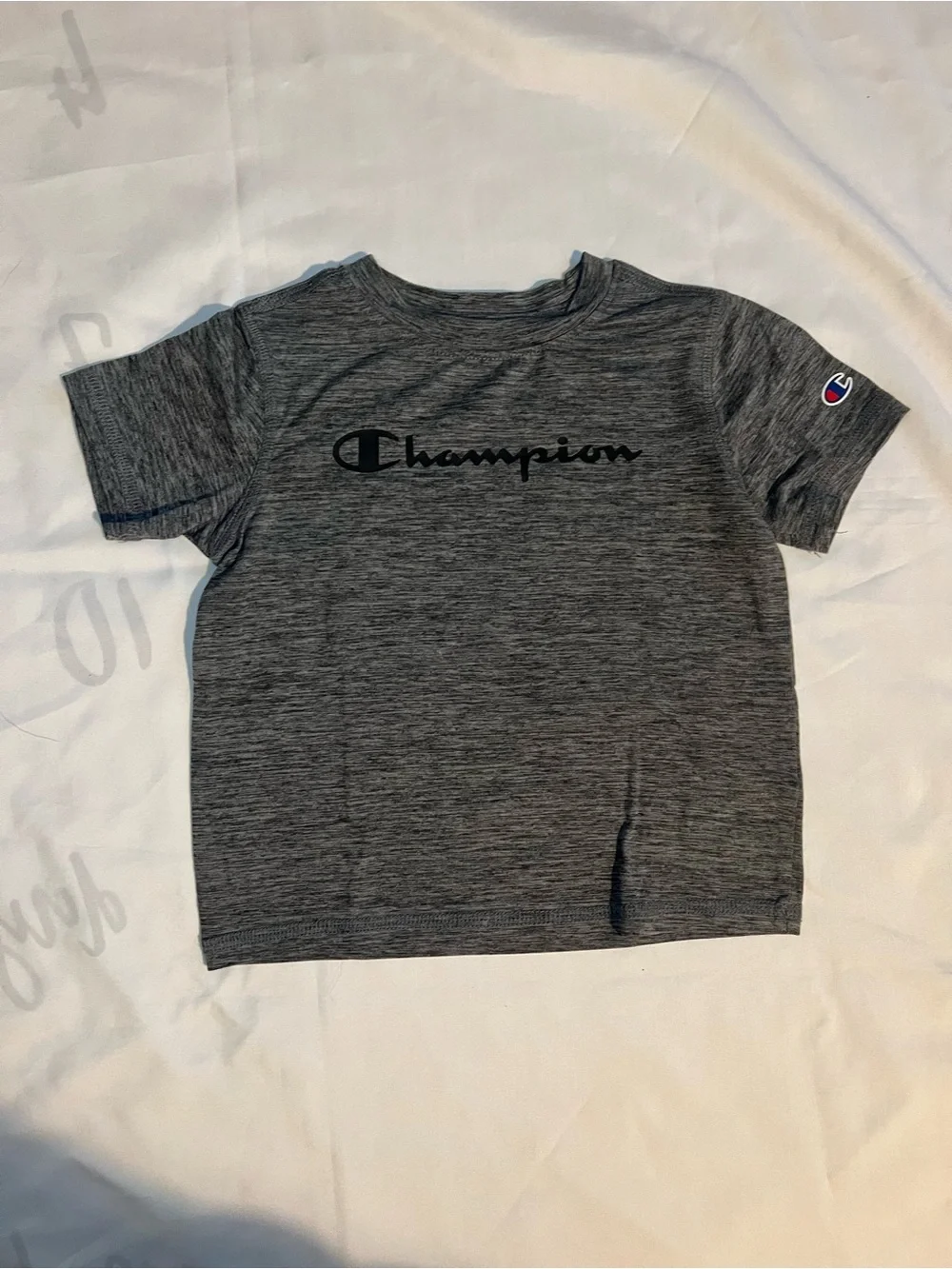 Champion gray tee